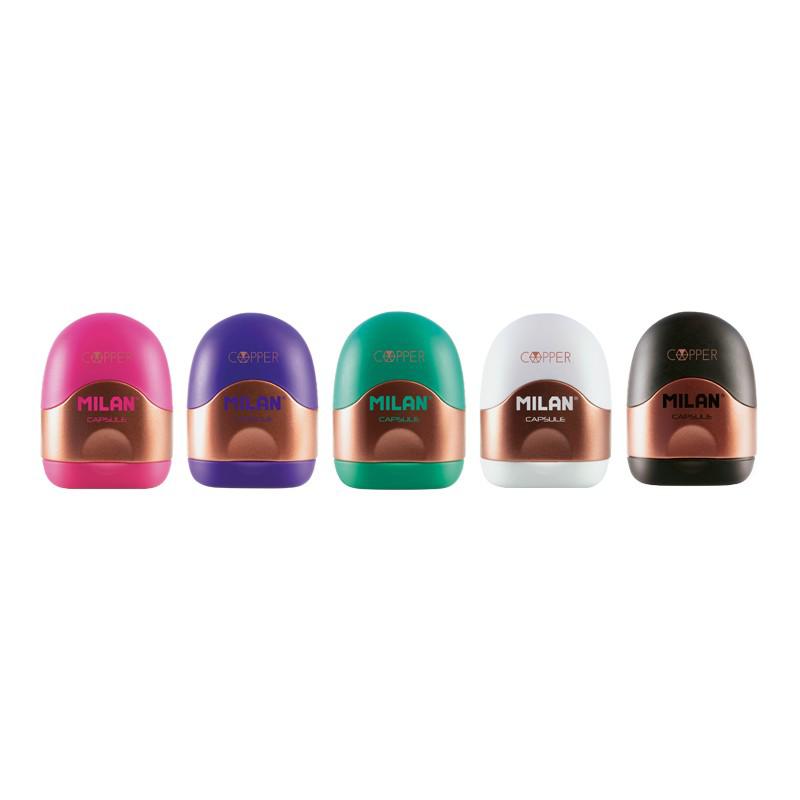 MILAN TAJADOR CON DEPOSITO CAPSULE COPPER