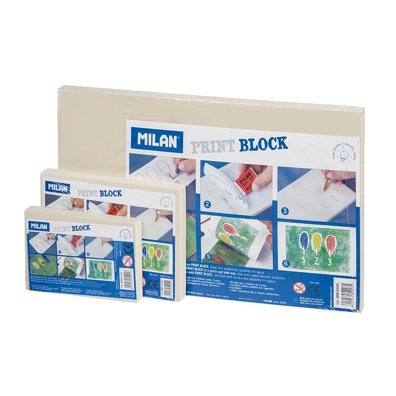 MILAN PLANCHA DE GRABADO GRANDE