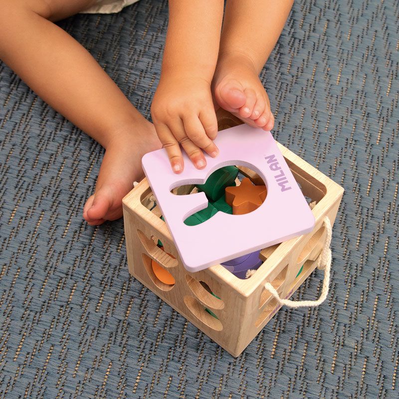 MILAN JUEGO DE MADERA CUBO RABBIT