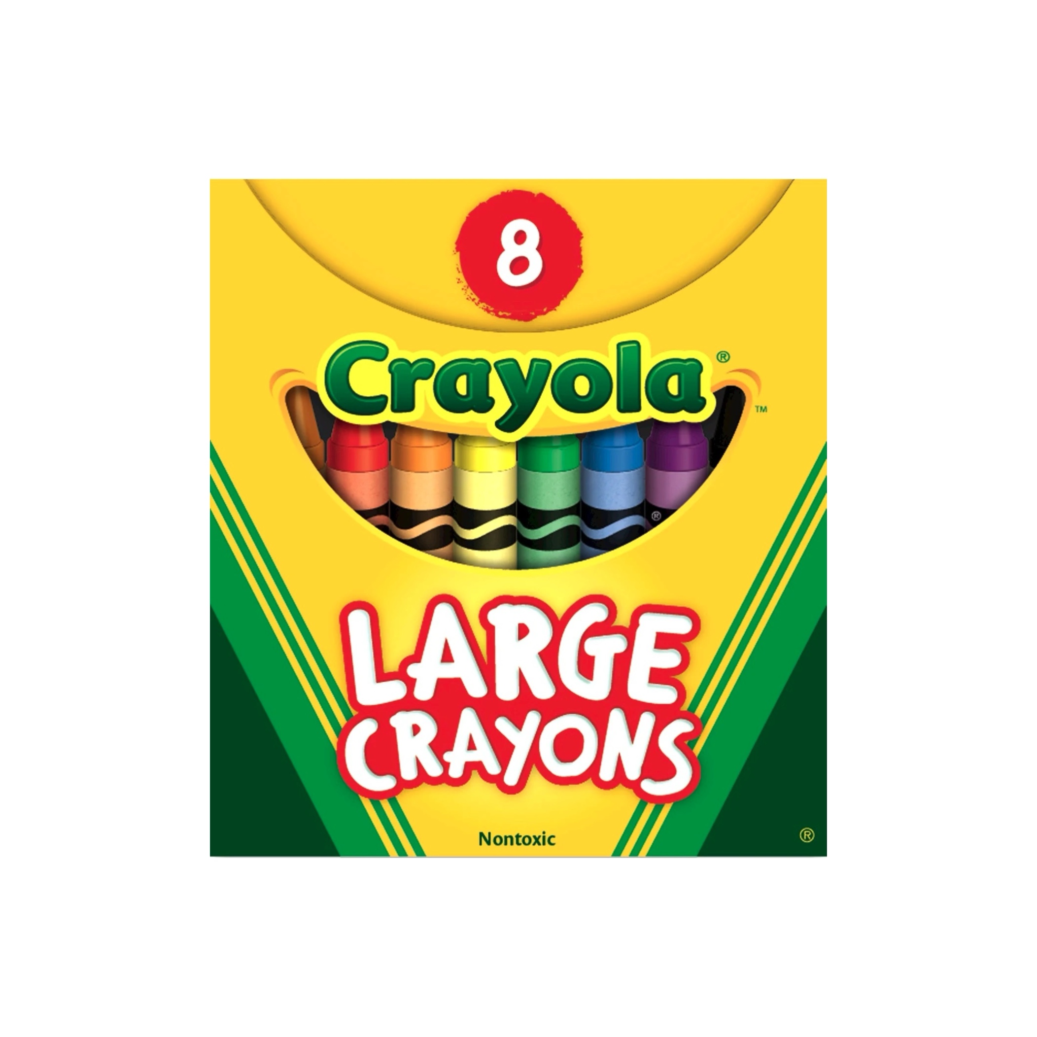 Lucky Art - Crayones de calidad a granel, 20 juegos de 4 paquetes de  crayones para niños, no tóxicos, recuerdos de fiesta (tamaño estándar)