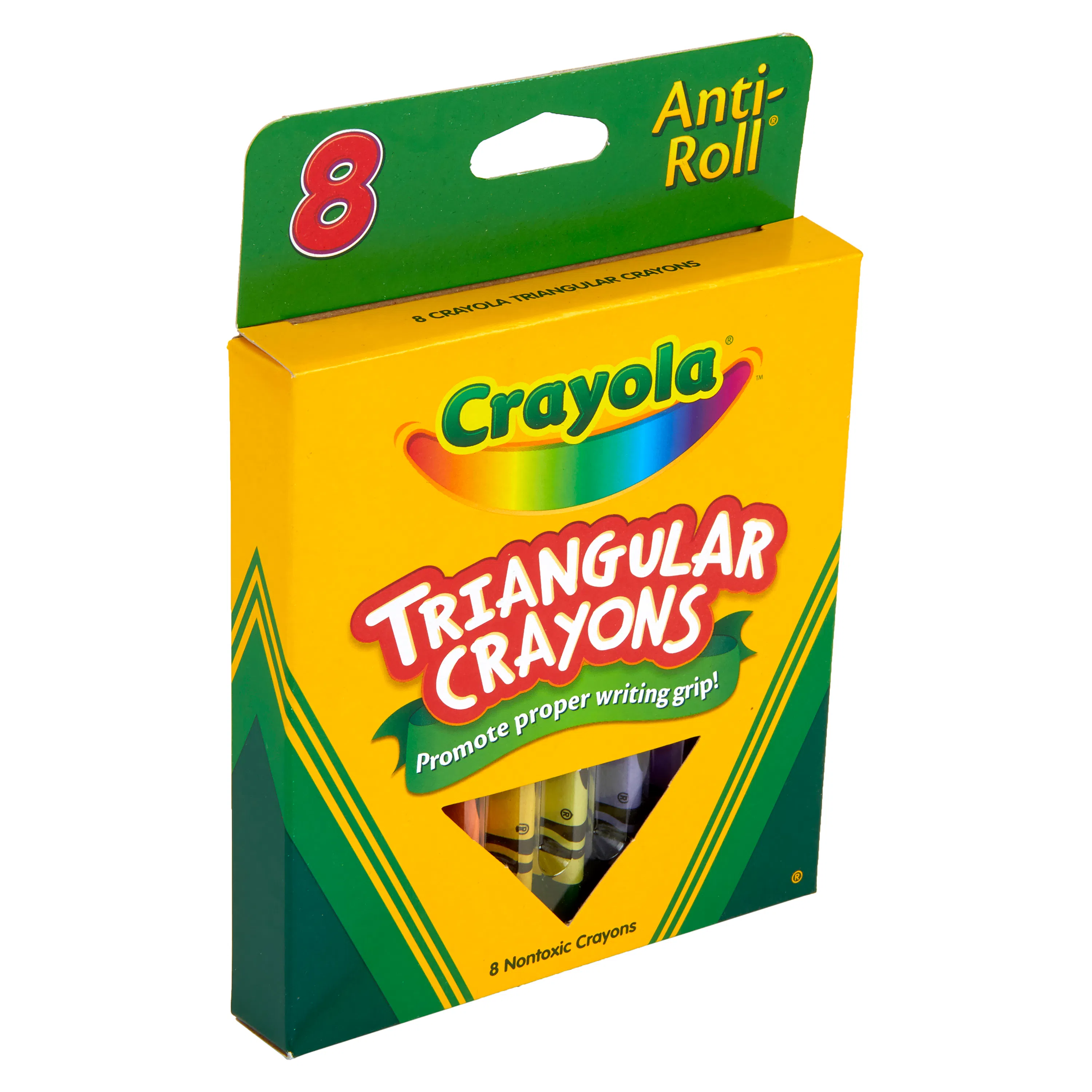 CRAYOLA CRAYONES TRIANGULARES 8 UND