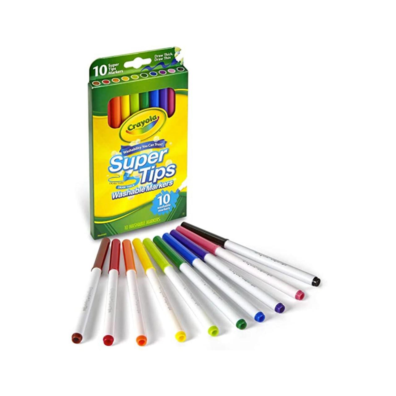 CRAYOLA SUPERTIPS 10 UND