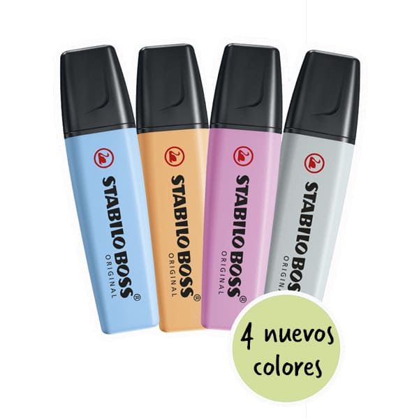 STABILO BOSS NUEVOS COLORES