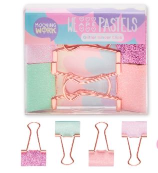 MOOVING PRENSA DE LOTERIA PASTEL GLITTER 32MM
