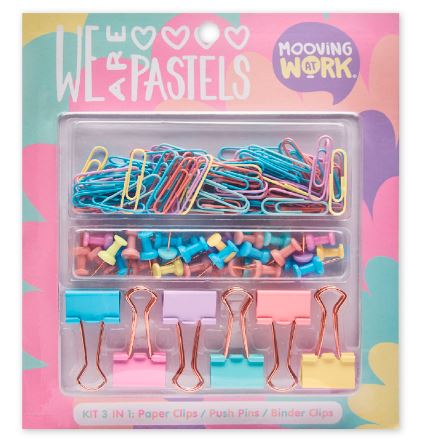 MOOVING SET DE OFICINA COLOR PASTEL