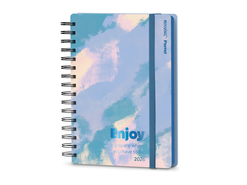 MOOVING AGENDA 2026 PASTEL