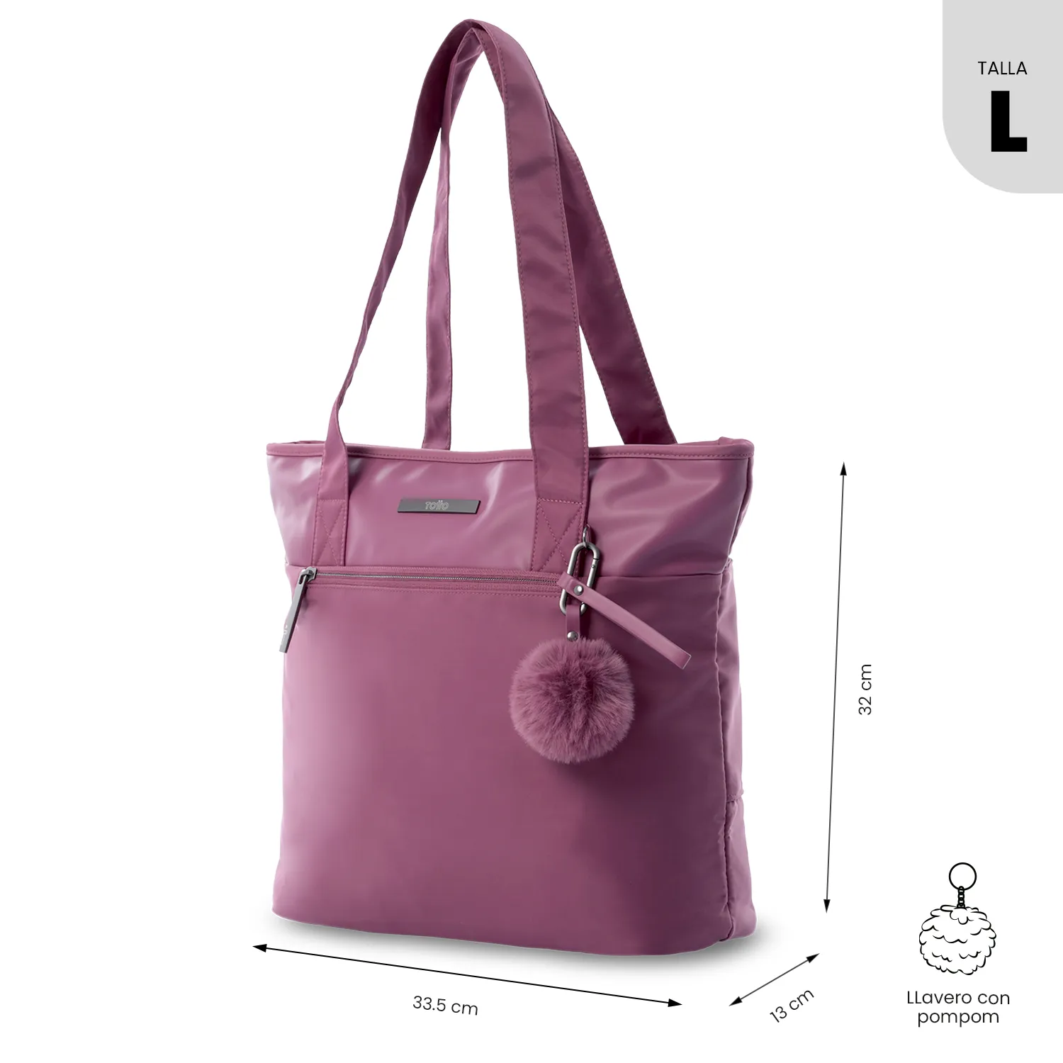 TOTTO BOLSO ADELAIDE ROSA