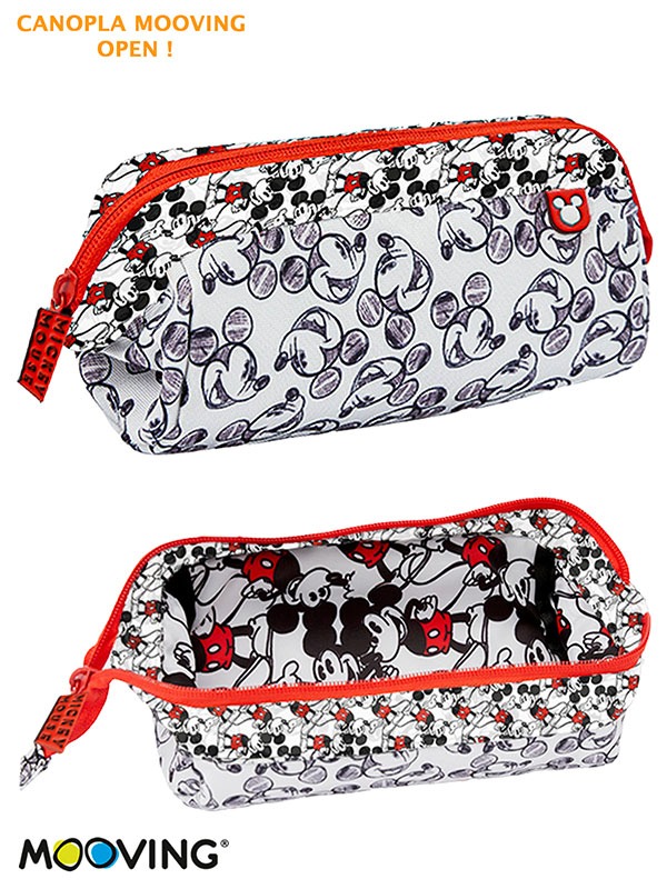 MOOVIN CARTUCHERA OPEN MICKEY DISNEY