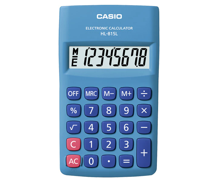 CASIO CALCULADORA HL 815LA