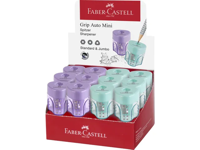 FABER CASTELL SACAPUNTAS GRIP CLASSIC