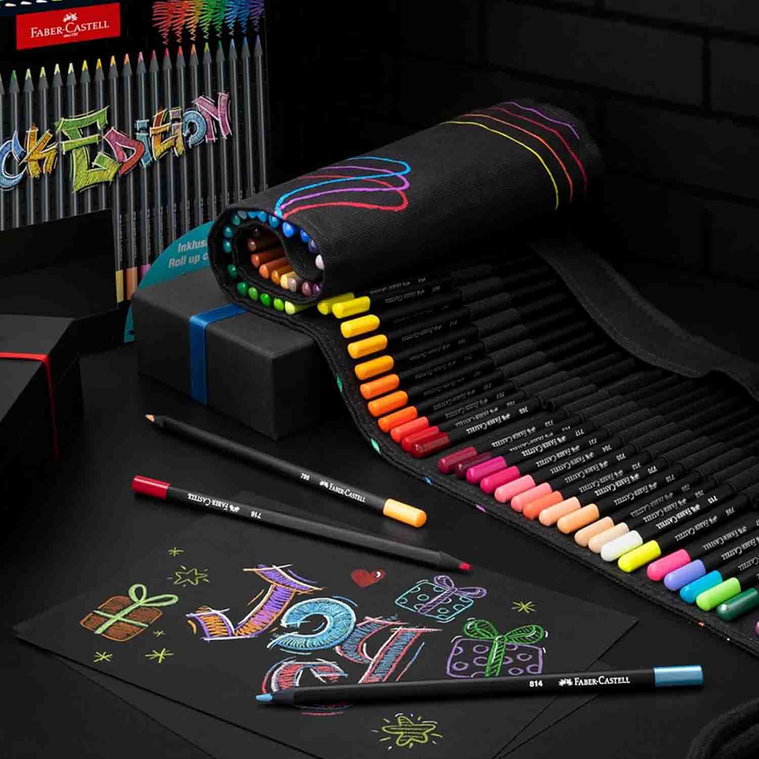 FABER CASTELL  SUPER SOFT ROLLO 72 UND