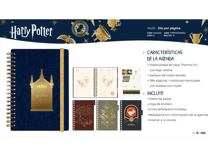 MOOVING AGENDA HARRY POTTER 2026