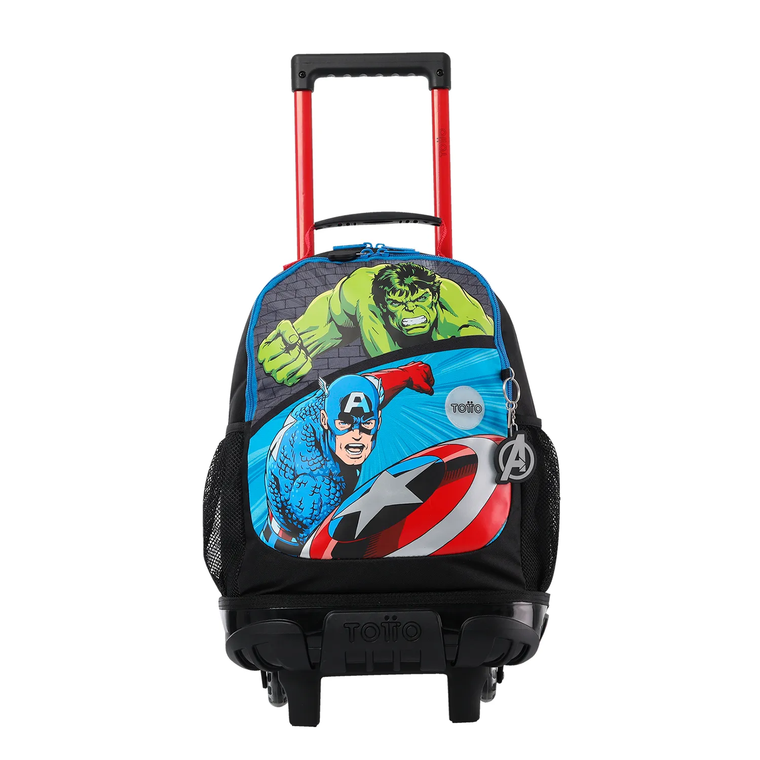 TOTTO AVENGERS SALVEQUE RUEDAS M COMBO LONCHERA