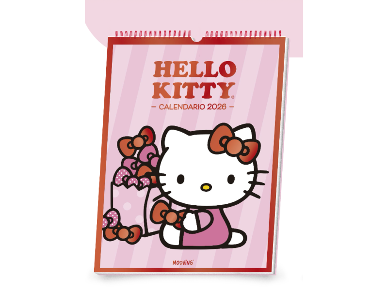 MOOVING CALENDARIO HELLO KITTY 2026