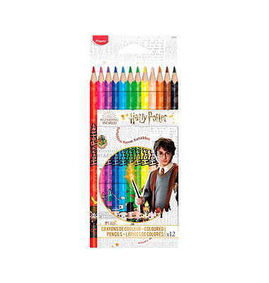 MAPED LAPIZ DE COLOR HARRY POTTER 12 UND