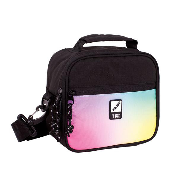MILAN LONCHERA TÉRMICA CON RECIPIENTES SUNSET NEGRO