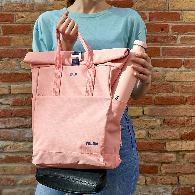 MILAN SALVEQUE TIPO BOLSO ROSA