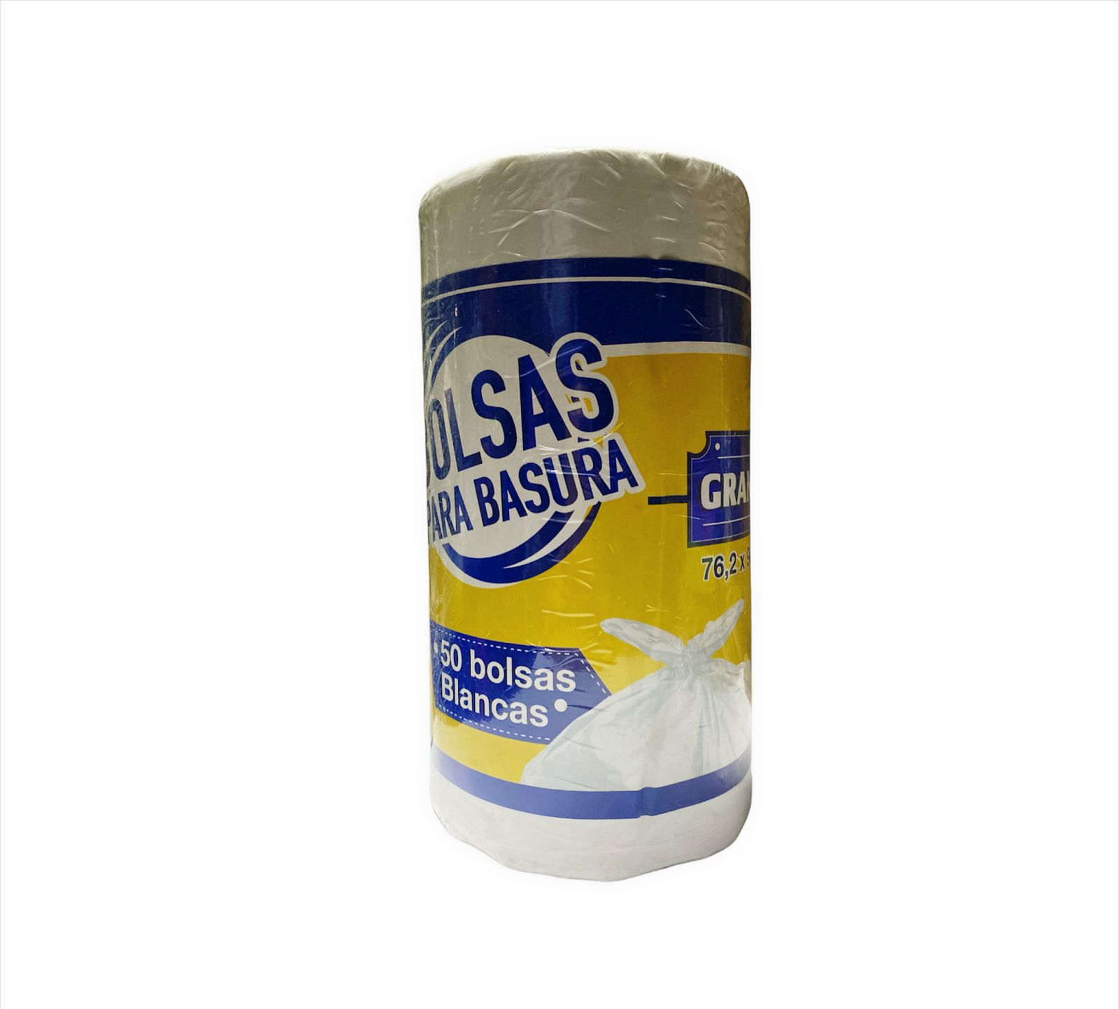 BOLSA BASURA GR ROLLO 76.2x90.1cm 50UD 9090300100006