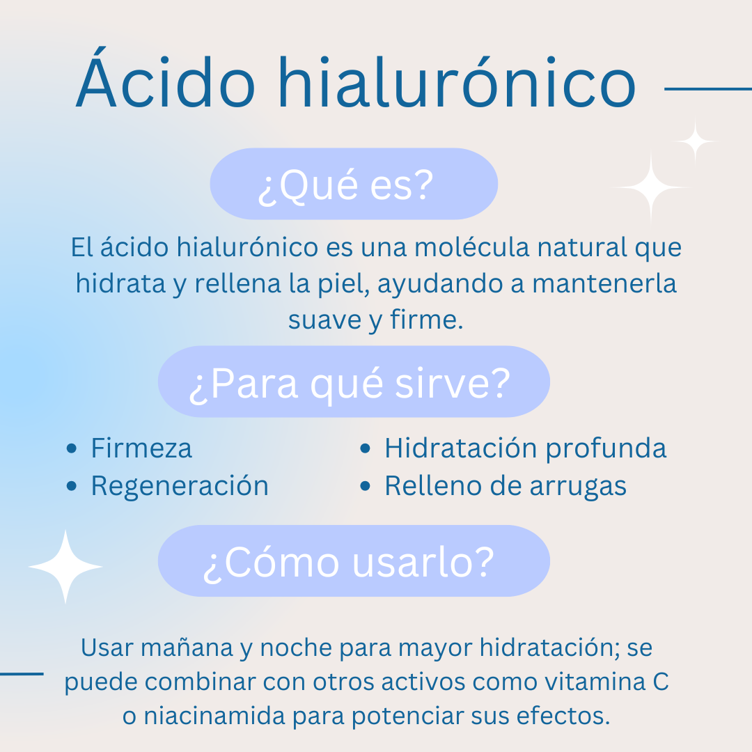 Serum facial Acido Hialuronico
