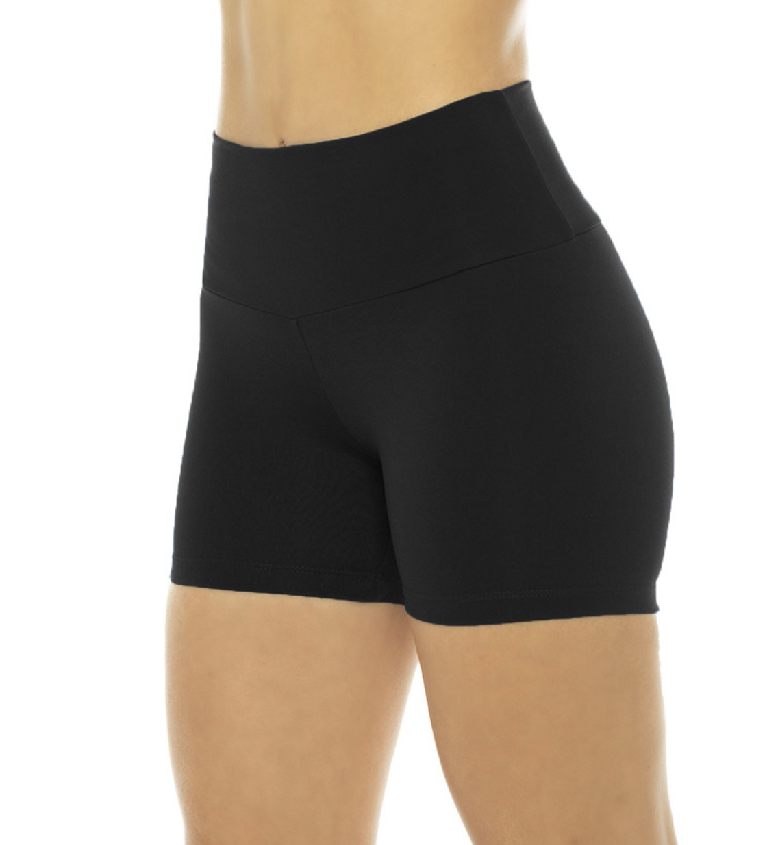 A-713 SHORT DE ADULTO CON PRETINA ANCHA Y TEJIDO SUPPLEX DE ALTA COMPRESIÓN