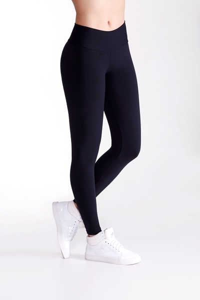 A-723 LEGGINGS DE ADULTO CON PRETINA ANCHA Y TEJIDO SUPPLEX® DE ALTA COMPRESIÓN