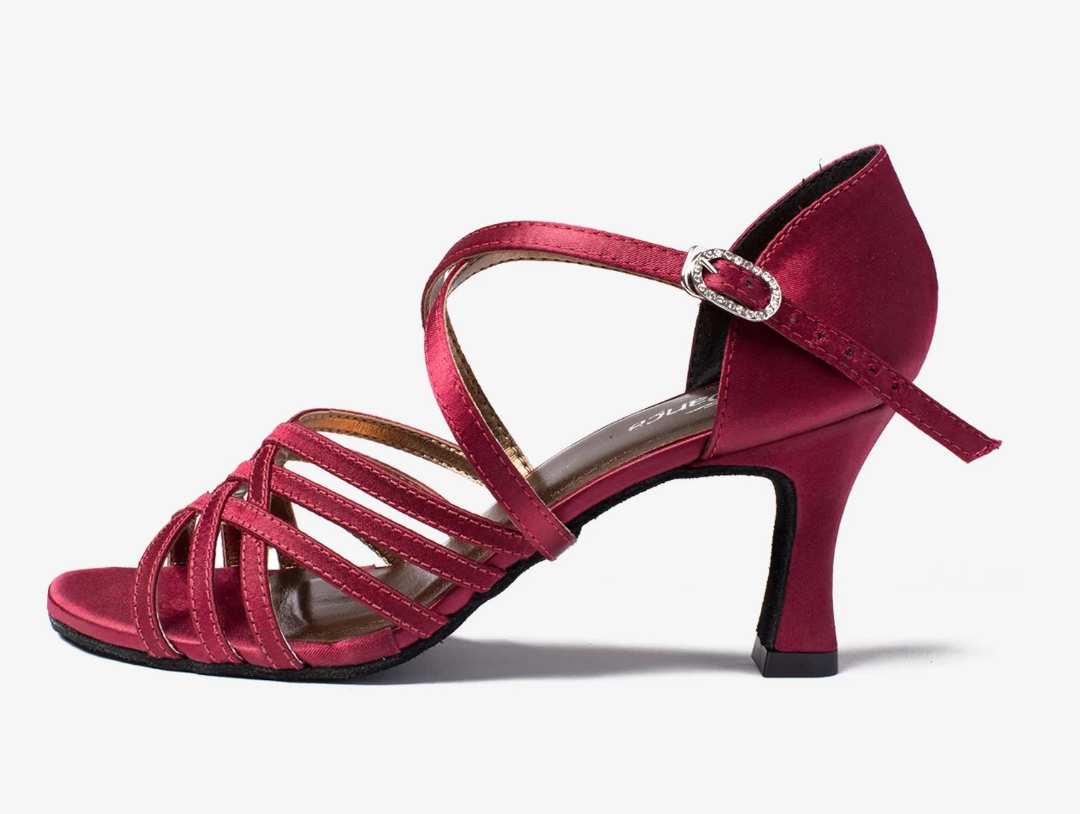 BL-178 ZAPATO DE  BALLROOM BURGUNDY