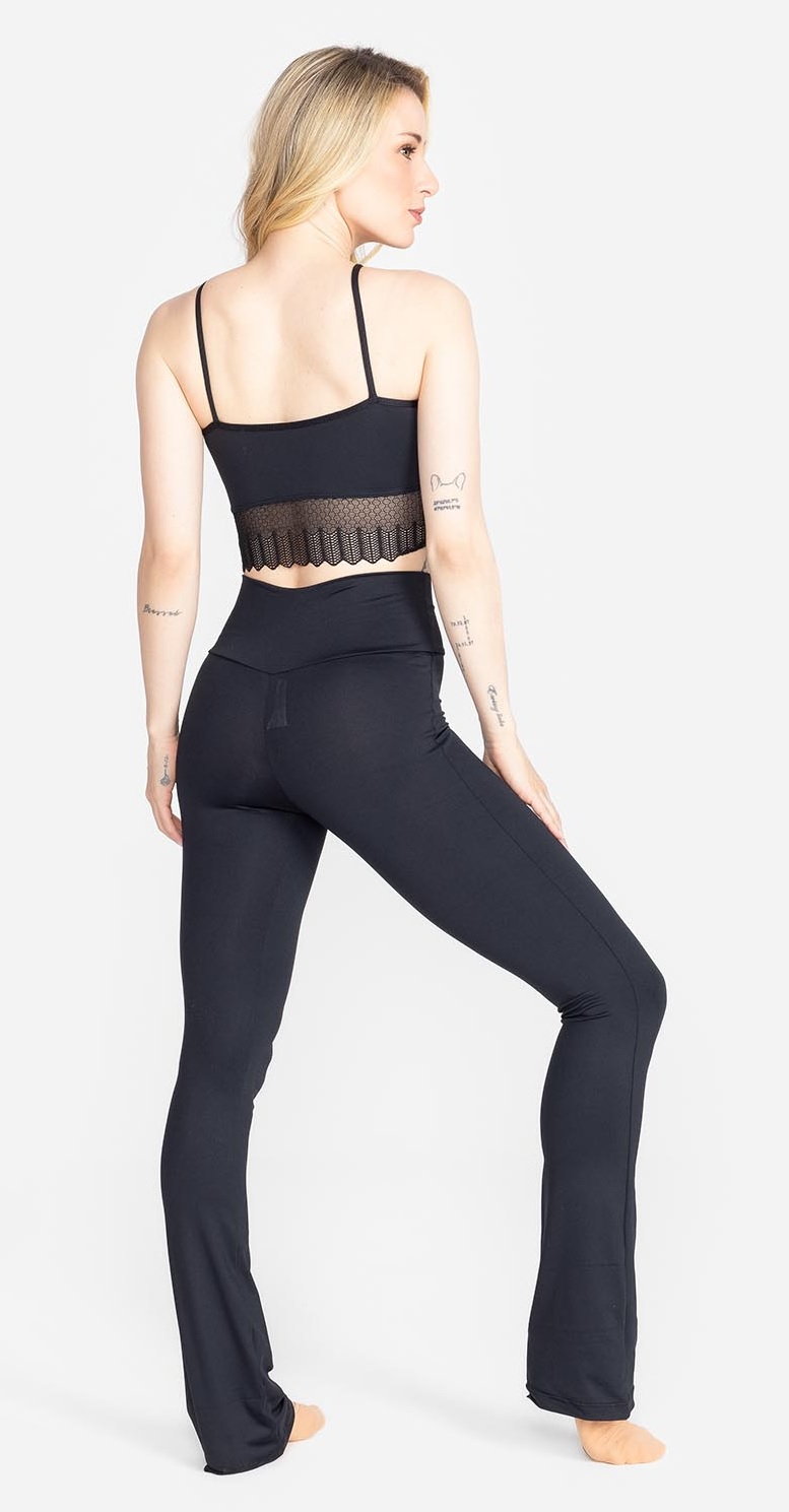 SD2145 PANTALÓN NEGRO DE ADULTO PIERNA RECTA