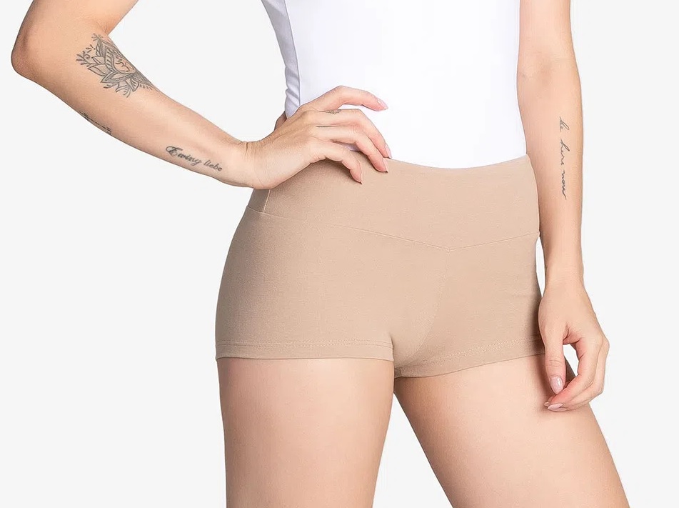 SD-741 SHORT ADULTO COLOR BEIGE