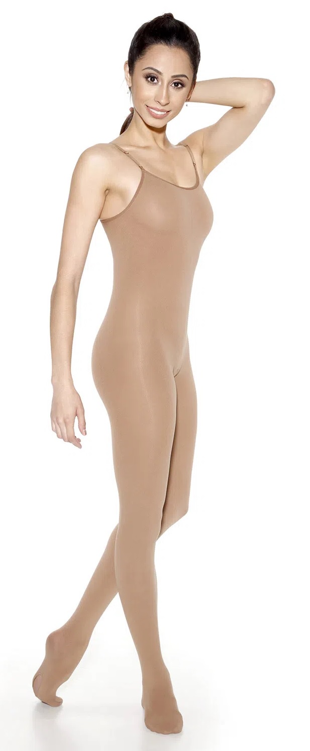TS35 MALLA ADULTO TIPO ENTERIZO BEIGE
