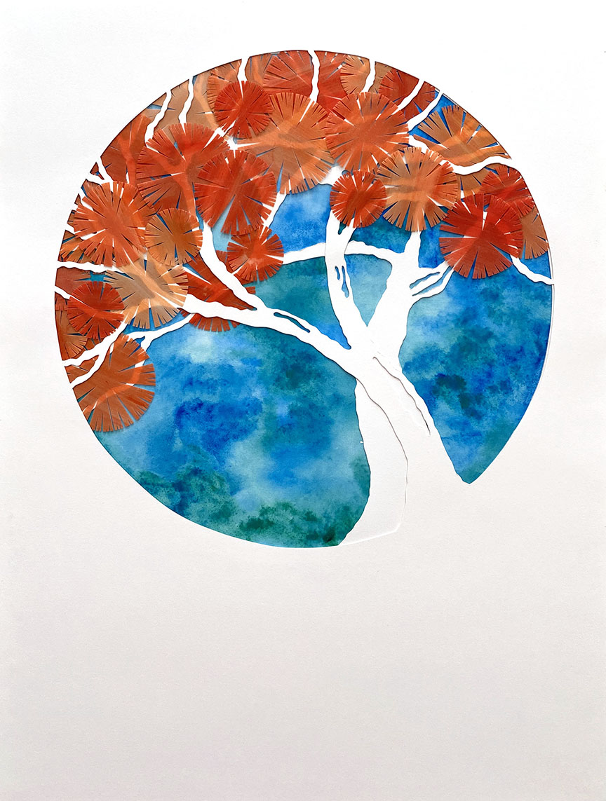 Ilustración Arbol Poró