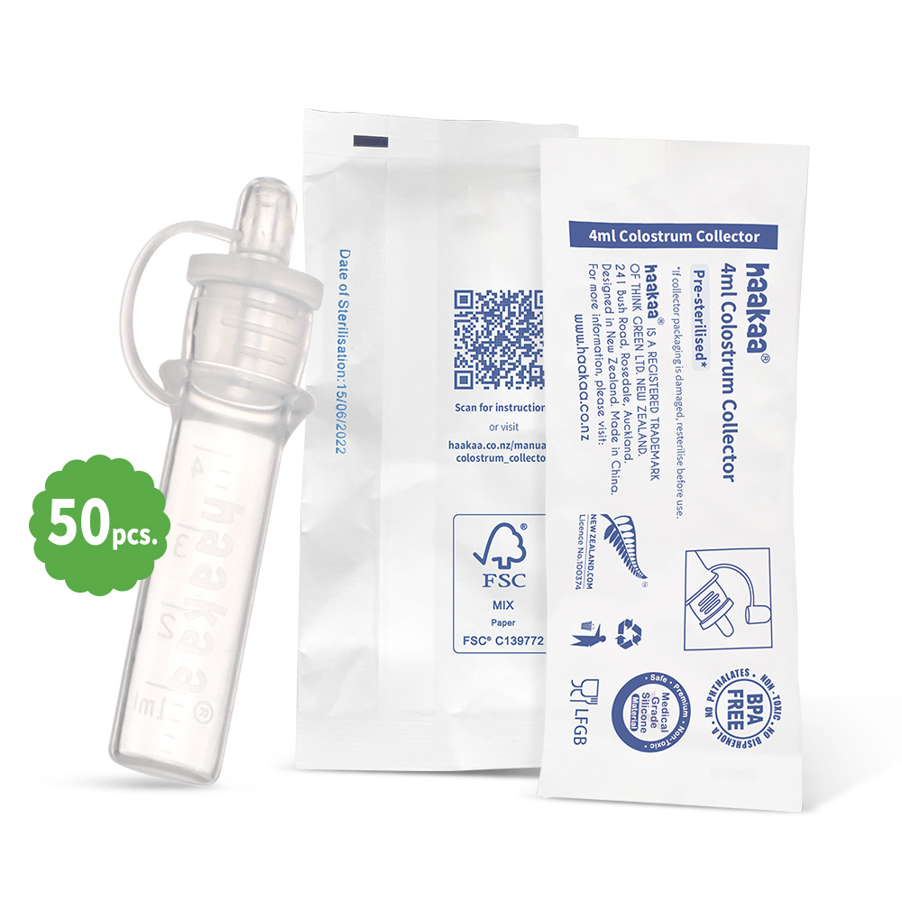 Caja de recolectores de calostro de silicona (preesterilizado) - 50 ud - 4 ml