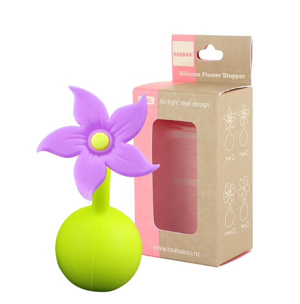 Tapón de flor para recolector de leche materna