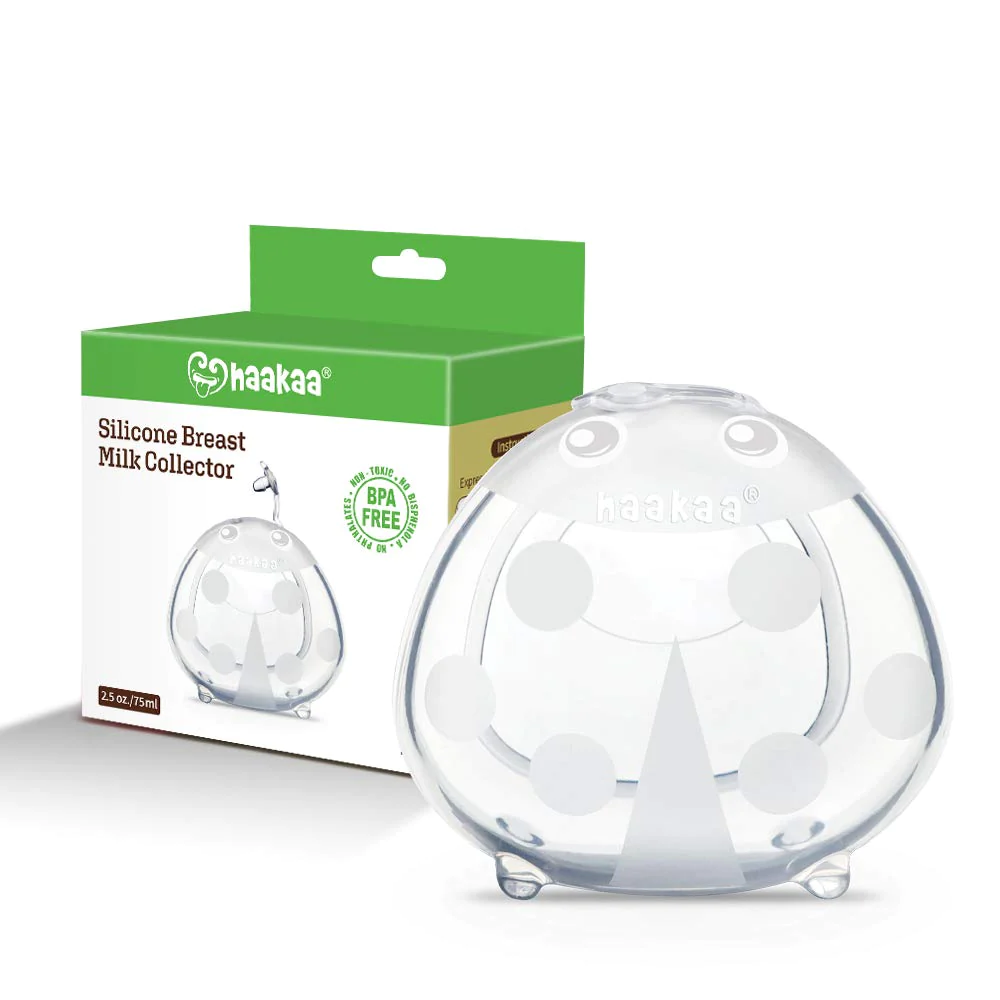 Recolector de leche materna de mariquita (75 ml) 1 unidad