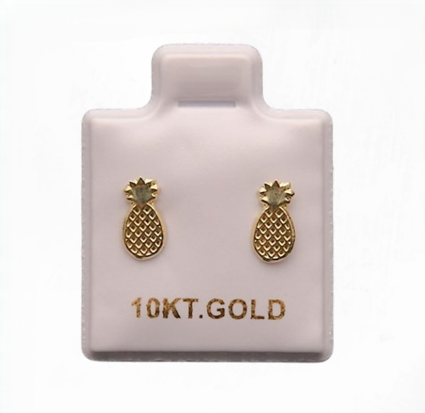 Aretes de Oro 10k Piñas – foto 1