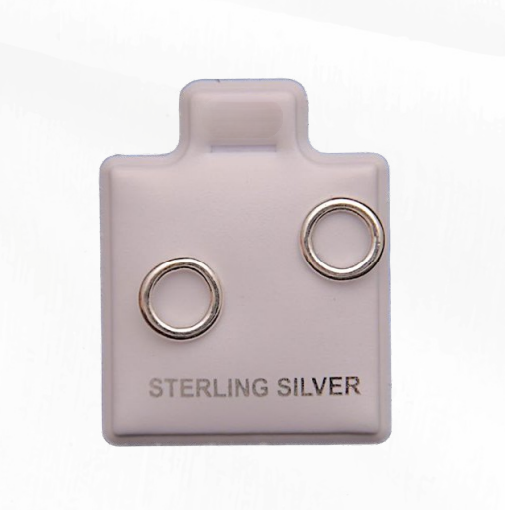 Aretes de Plata 925 Aros – foto 1