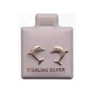 Aretes de Plata 925 Delfín – foto 1