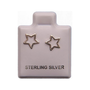 Aretes de Plata 925 Estrellas – foto 1