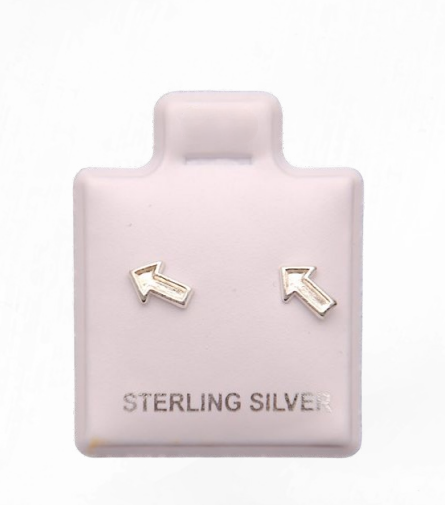 Aretes de Plata 925 Flechas direccionales – foto 1