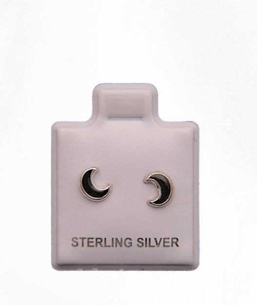 Aretes de Plata 925 Lunitas