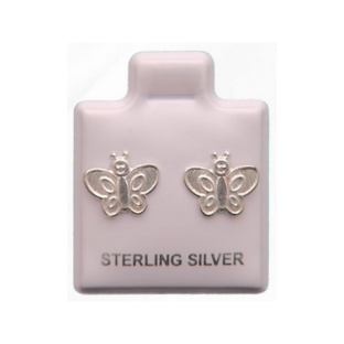 Aretes de Plata 925 Mariposa – foto 1