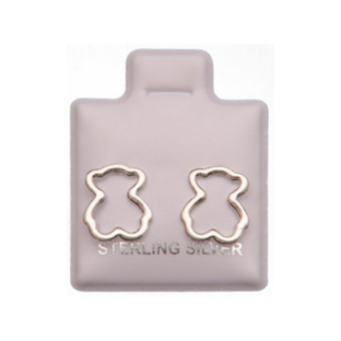 Aretes de Plata 925 Ositos Grandes – foto 1