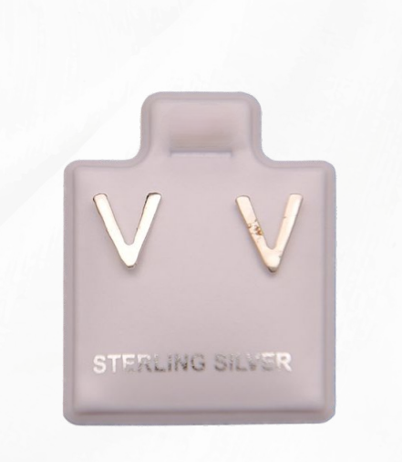 Aretes de Plata 925 V