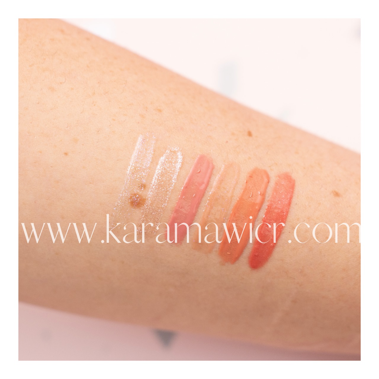Set de 6 Gloss, Beau Visage