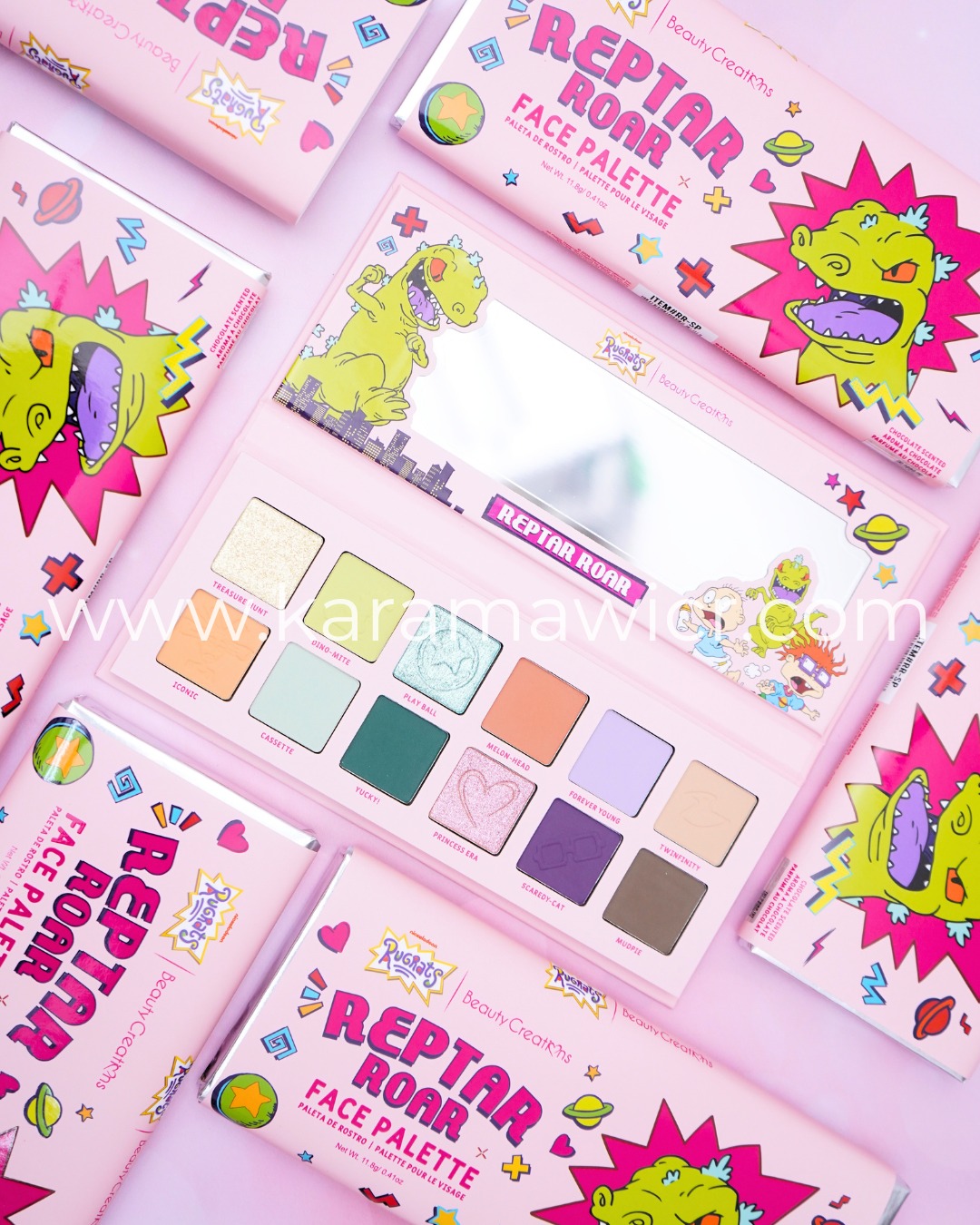 SOMBRAS DE OJOS-REPTAR ROAR-XRUGRATS-BEAUTY CREATIONS
