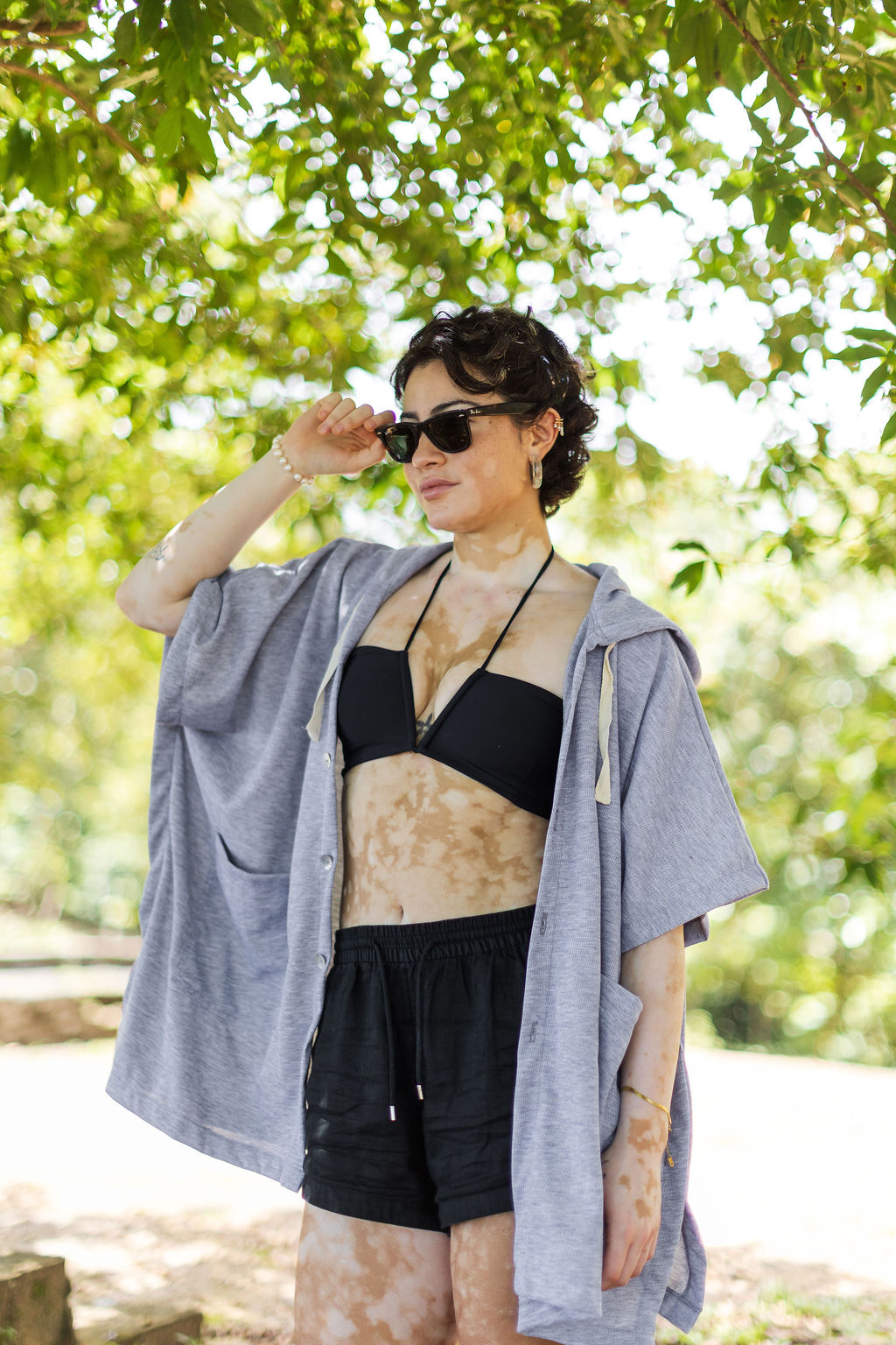 Poncho Cocles Gris