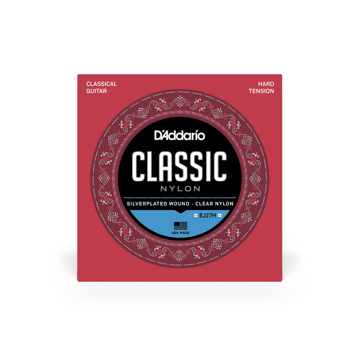 CUERDAS GUITARRA CLASICA - D´ADDARIO - HARD TENSION – foto 1