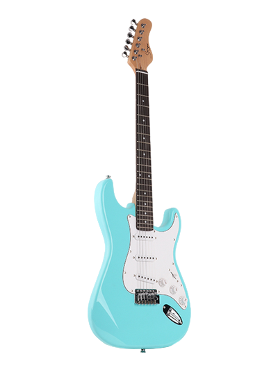 GUITARRA ELECTRICA SMIGER TURQUESA – foto 1