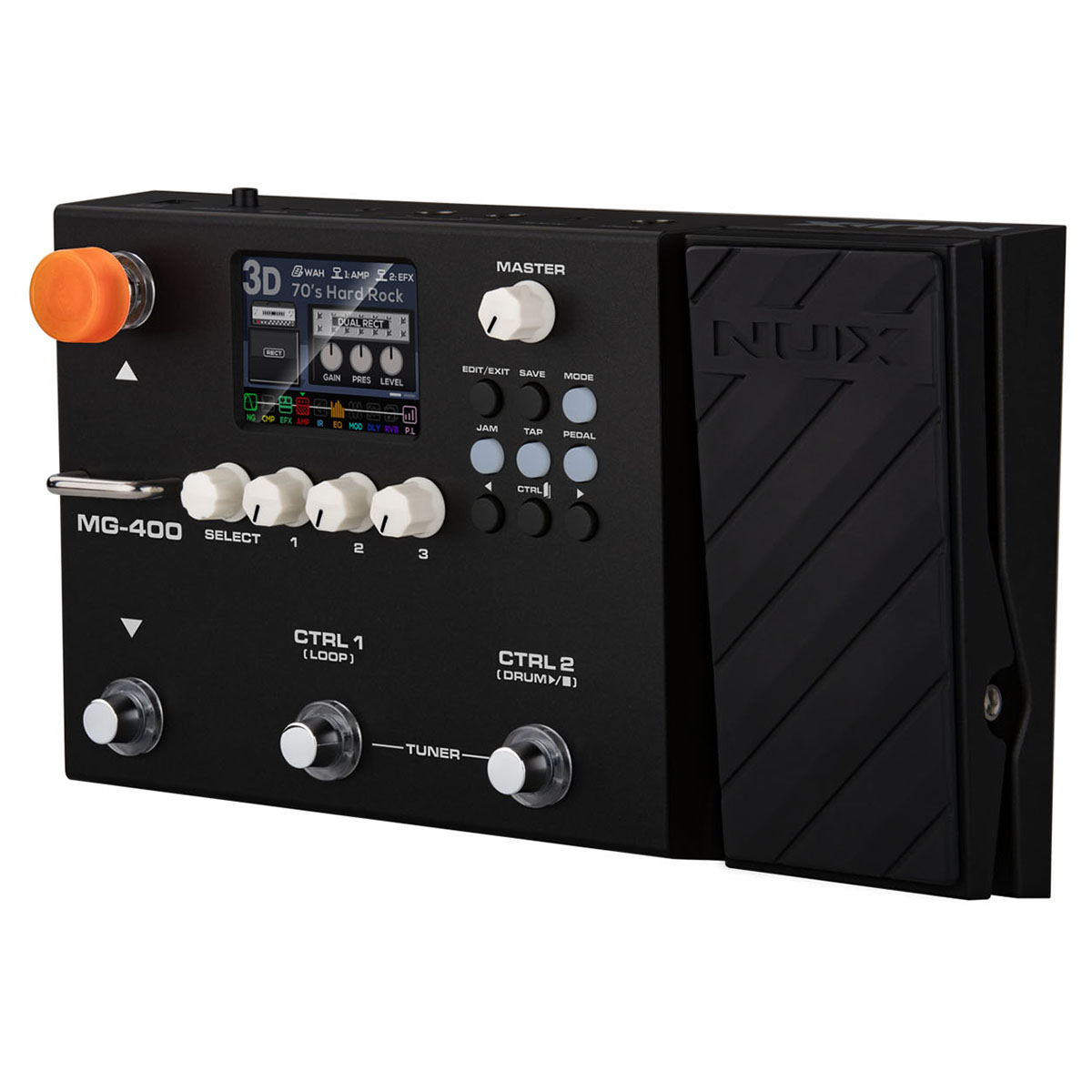 Music House CR: PEDAL MULTIEFECTOS NUX - MG-400