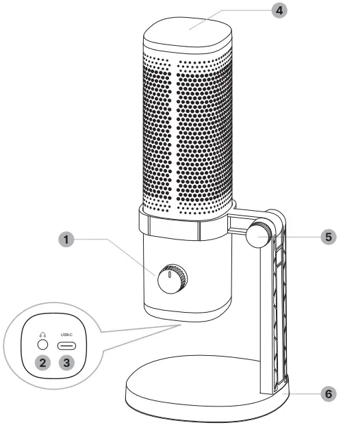 MICROFONON CONDENSADOR USB – foto 3