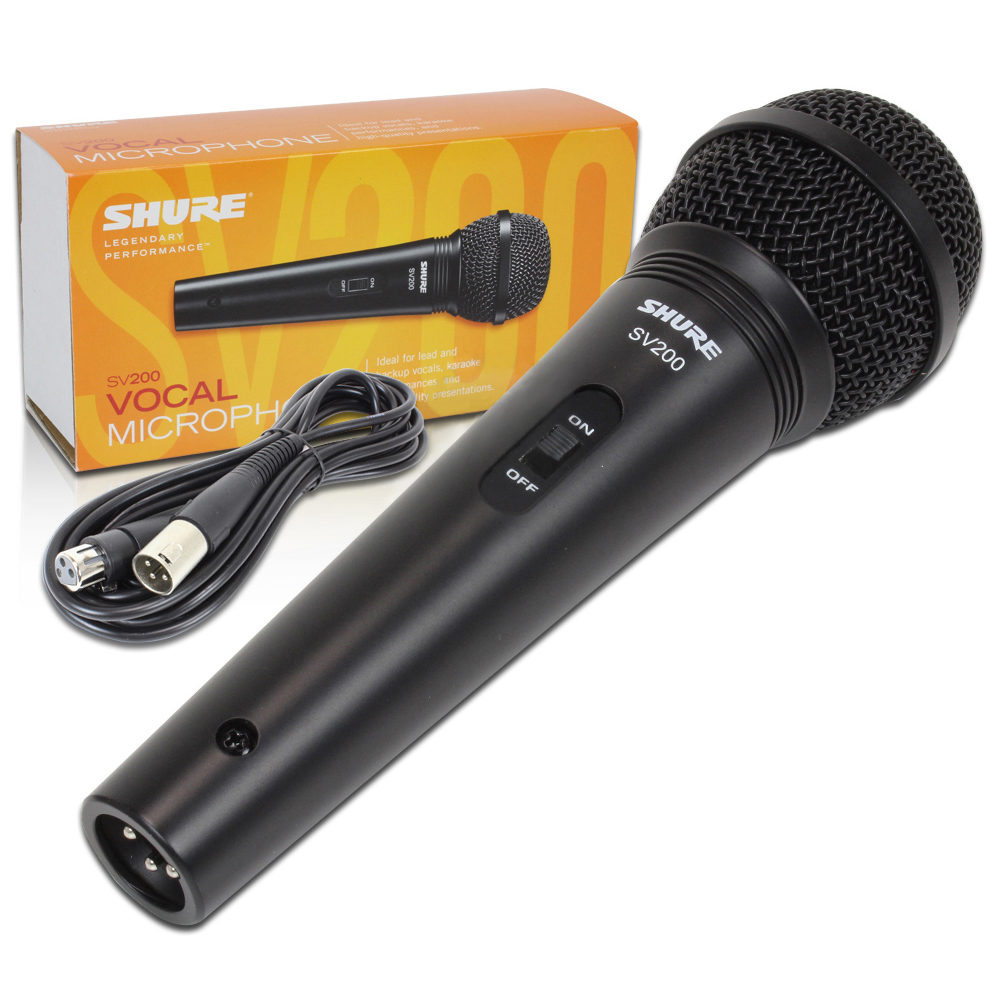MICROFONO DINAMICO SHURE | SV200 – foto 3